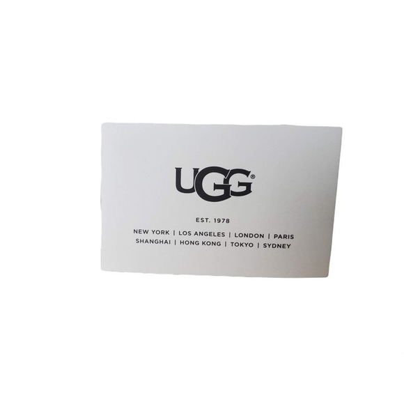 NIB UGG W Victoria Suede Sneakers Black Sz 9 - Picture 9 of 11